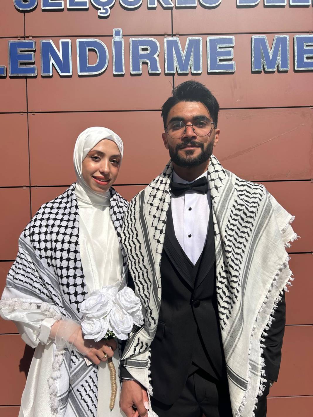 Gazzeli Sameh ile Suriyeli Amen Konya’da evlendi 1